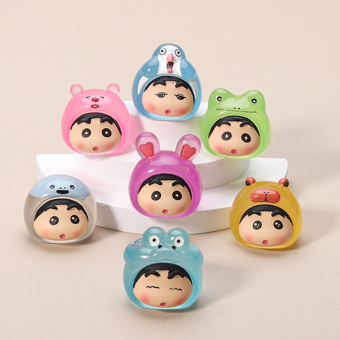 Glow-In-The-Dark Crayon Shin-chan Charm