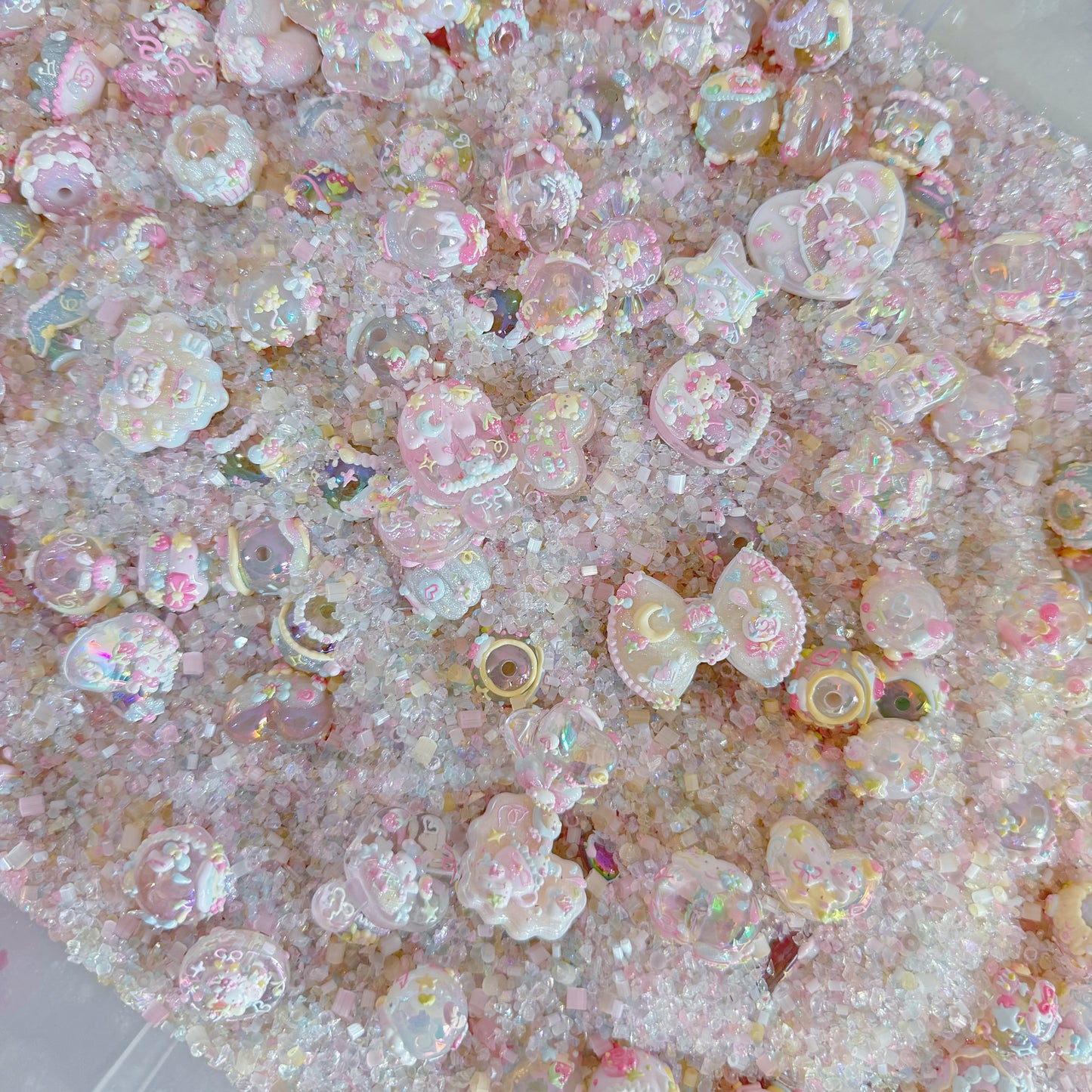 Macaron Hand-Painted Beads