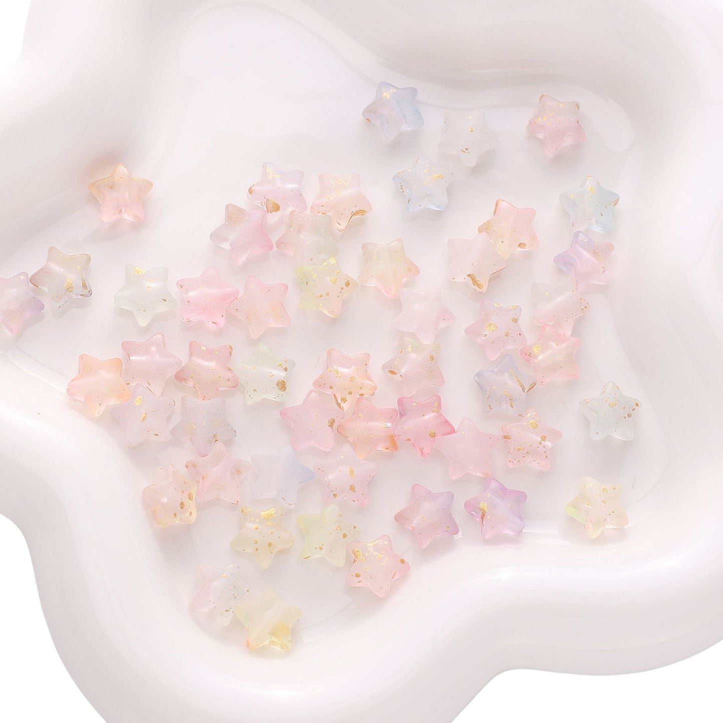 12-Color Star-Shaped Beads