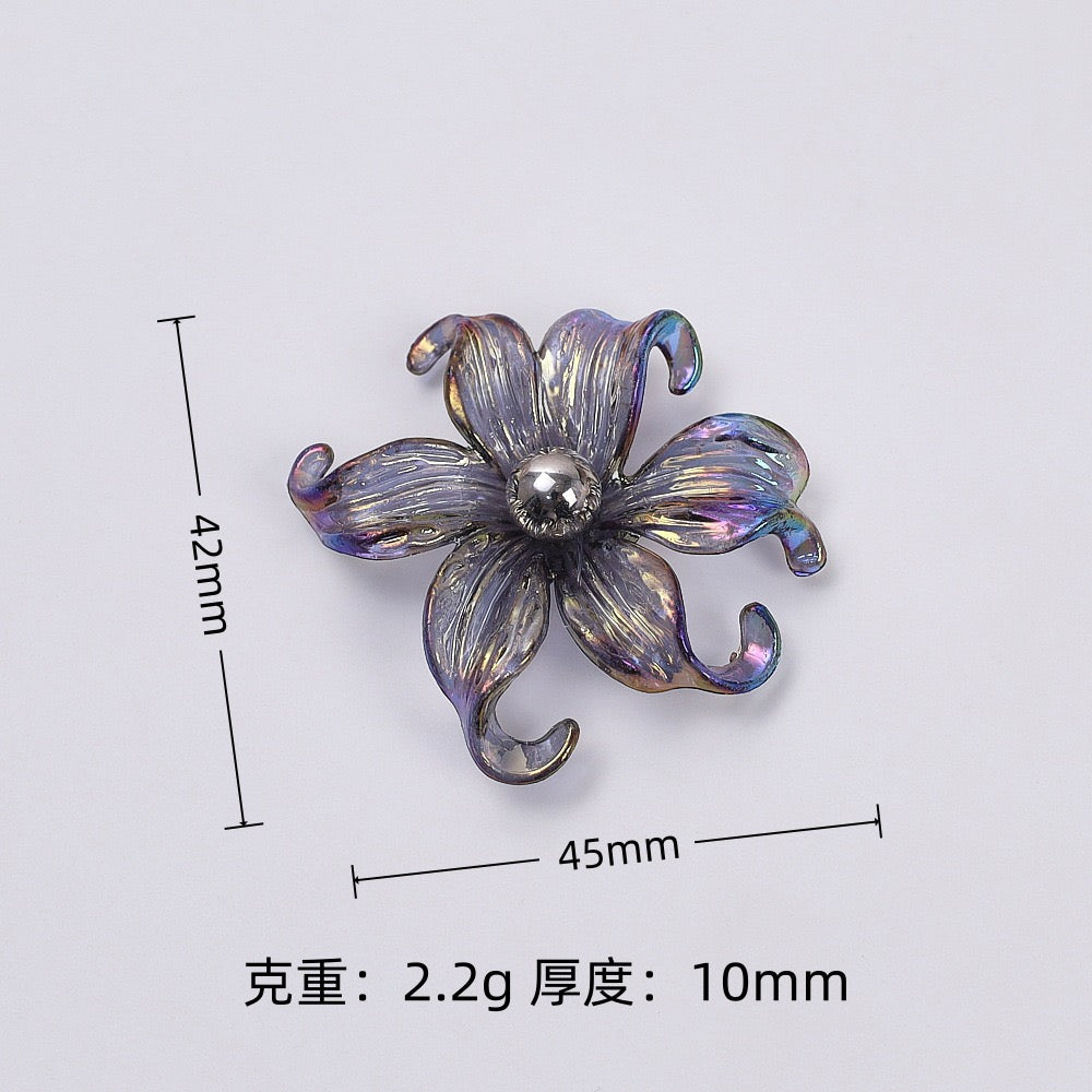 Flowers Butterflies Charm