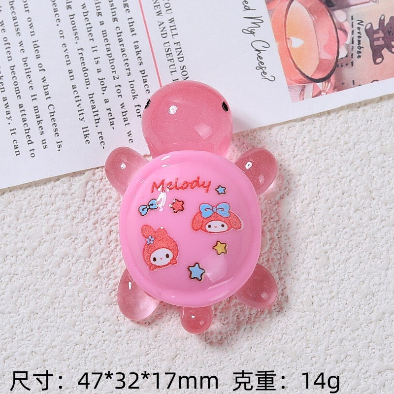 Glow-In-The-Dark Sanrio Turtle Charm