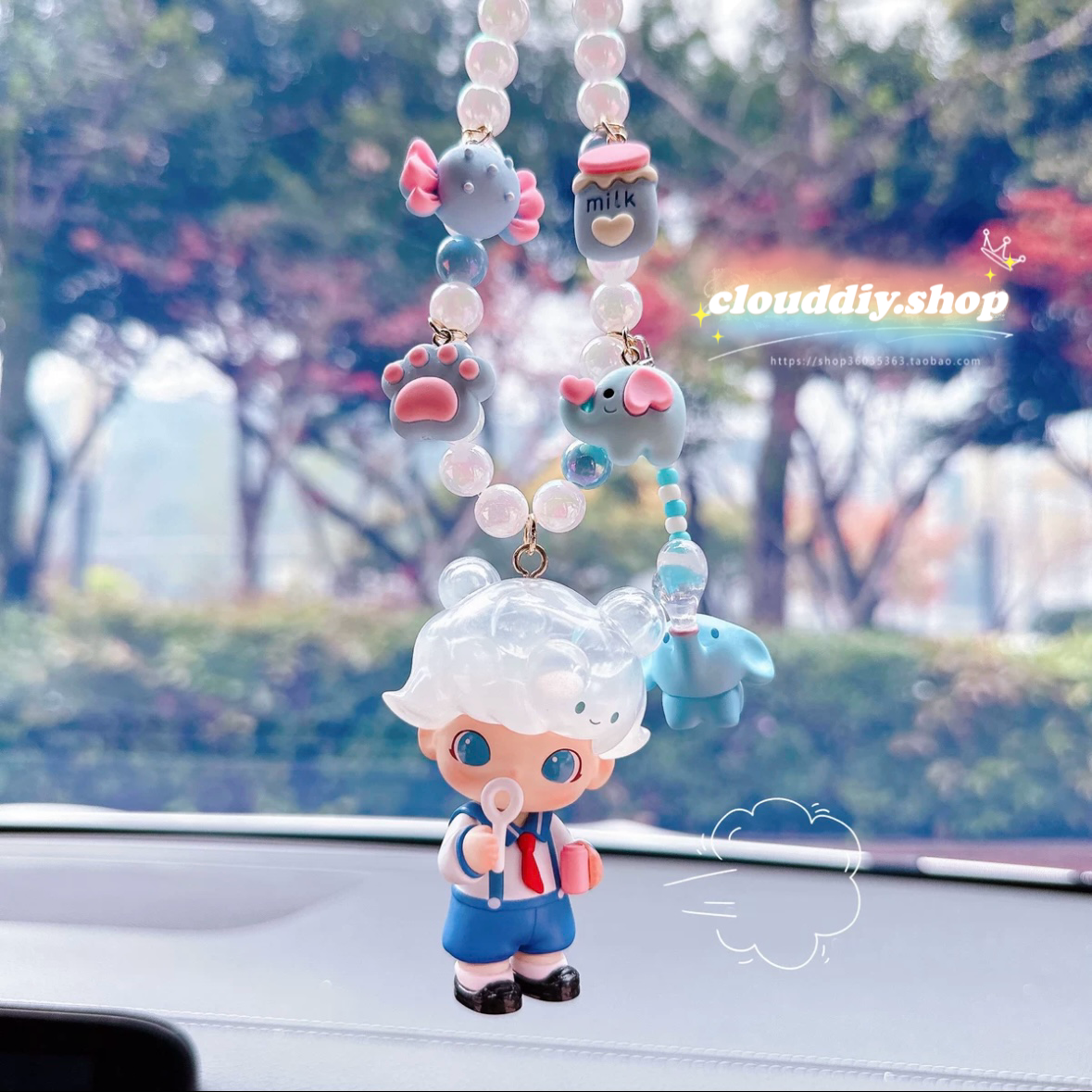 Dimoo Car Pendant – CloudDIY