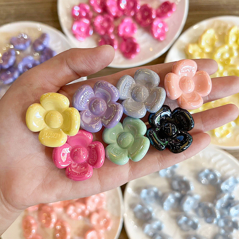 Floral Acrylic Charm