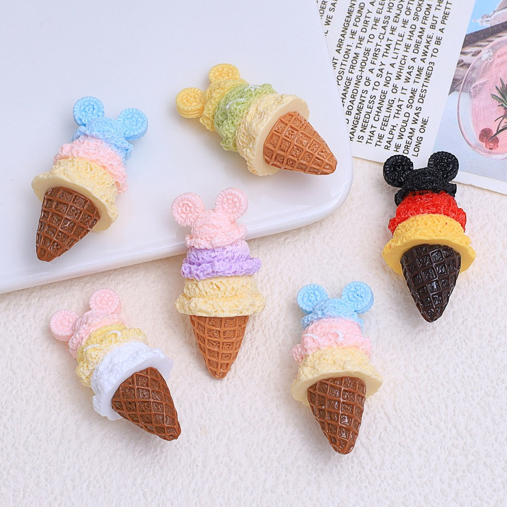 Cute Ice Cream Charm