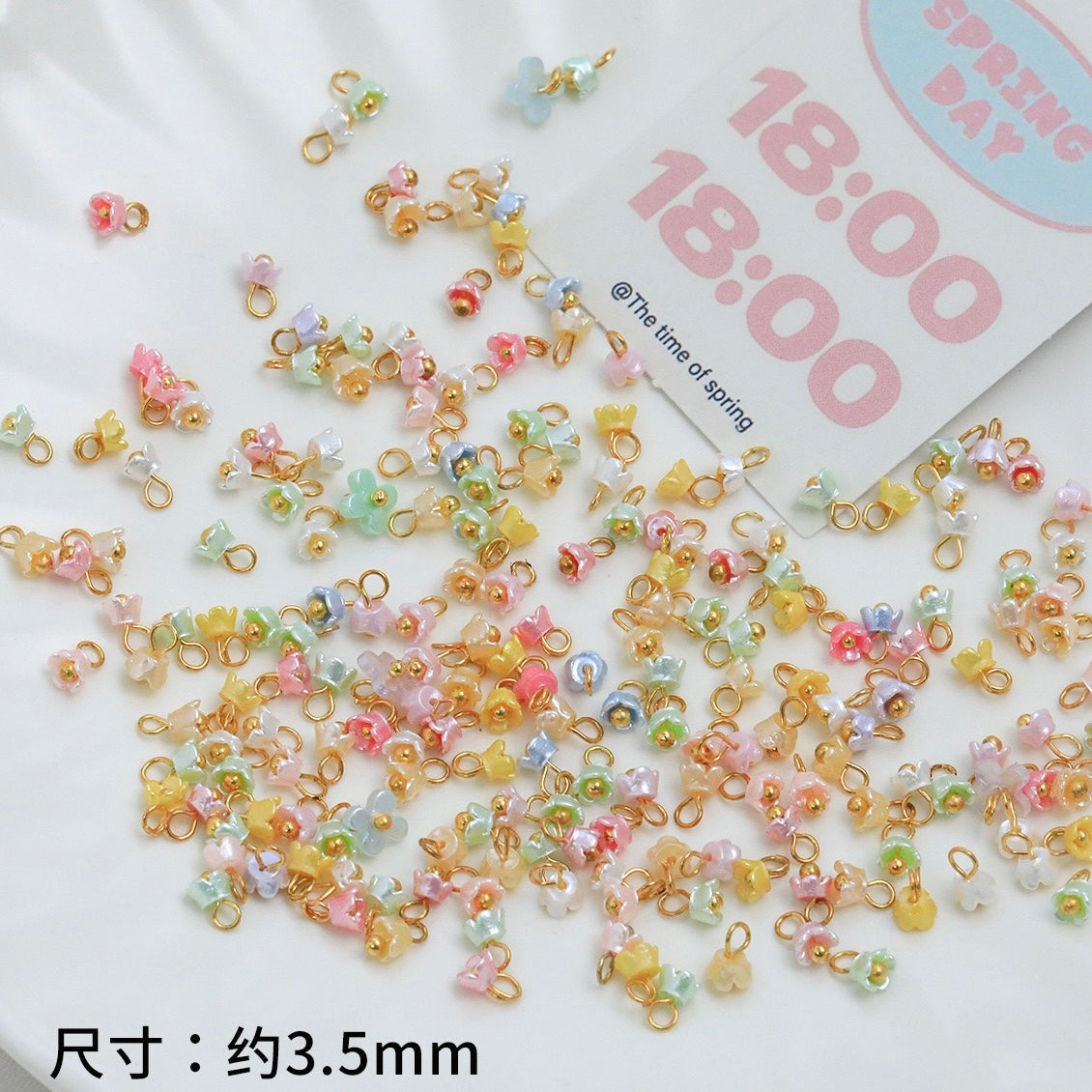 Flower-Shaped Beads