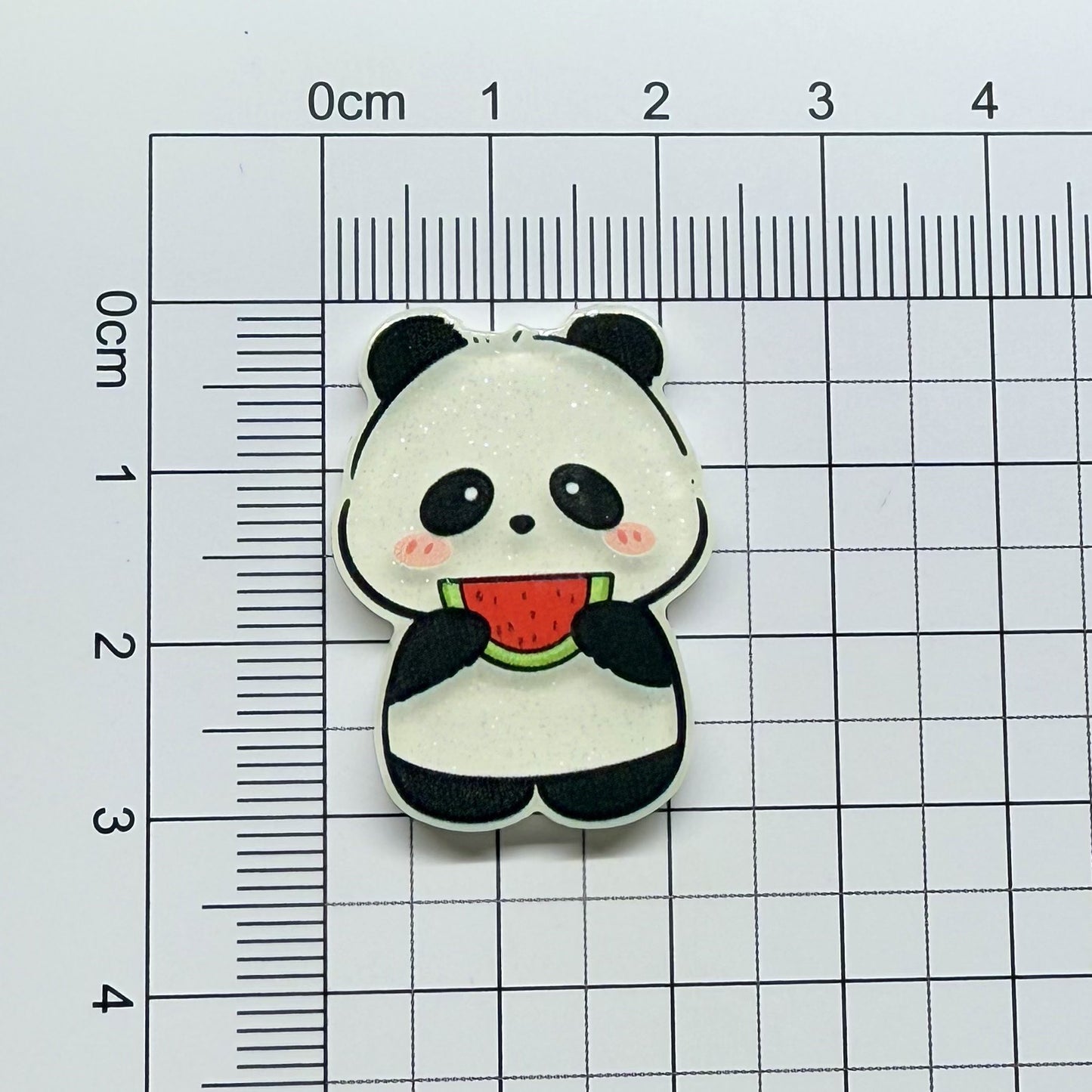 Cute Panda Acrylic Patch
