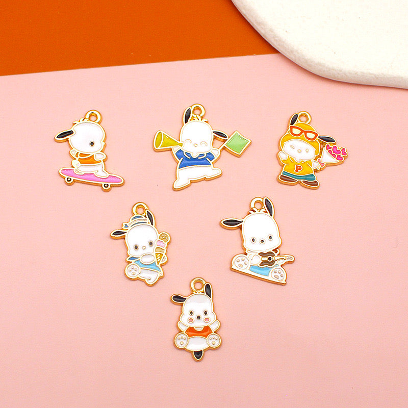 Pochacco Alloy Charm