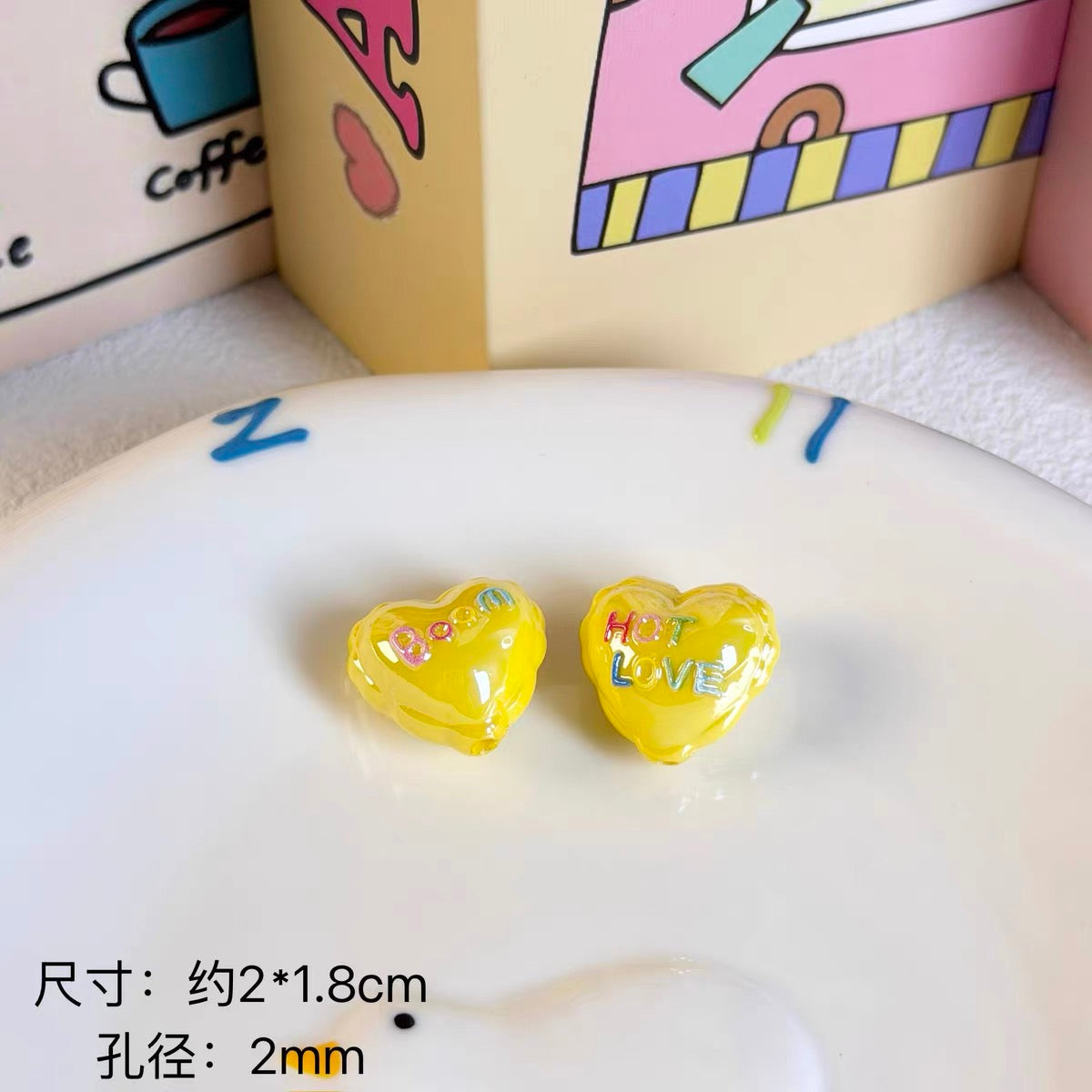Heart Beads