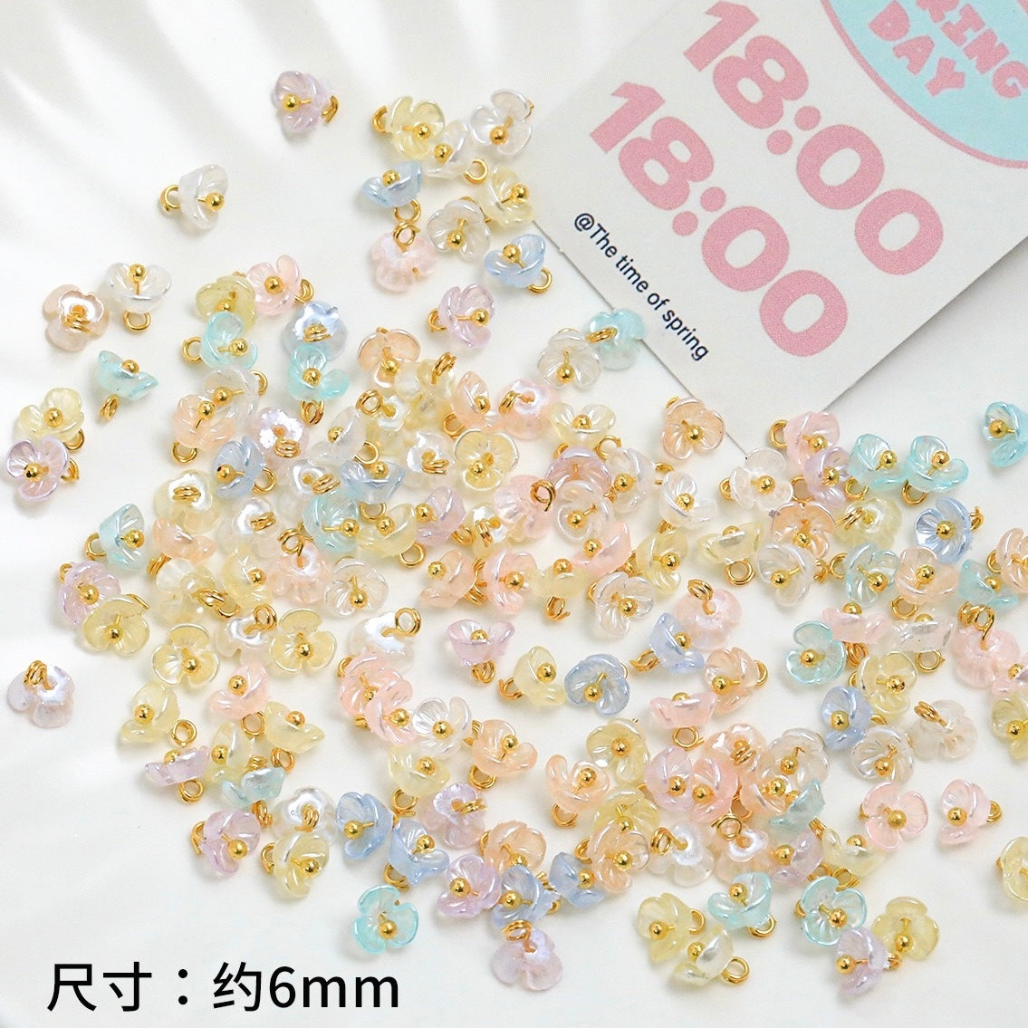 Flower-Shaped Beads