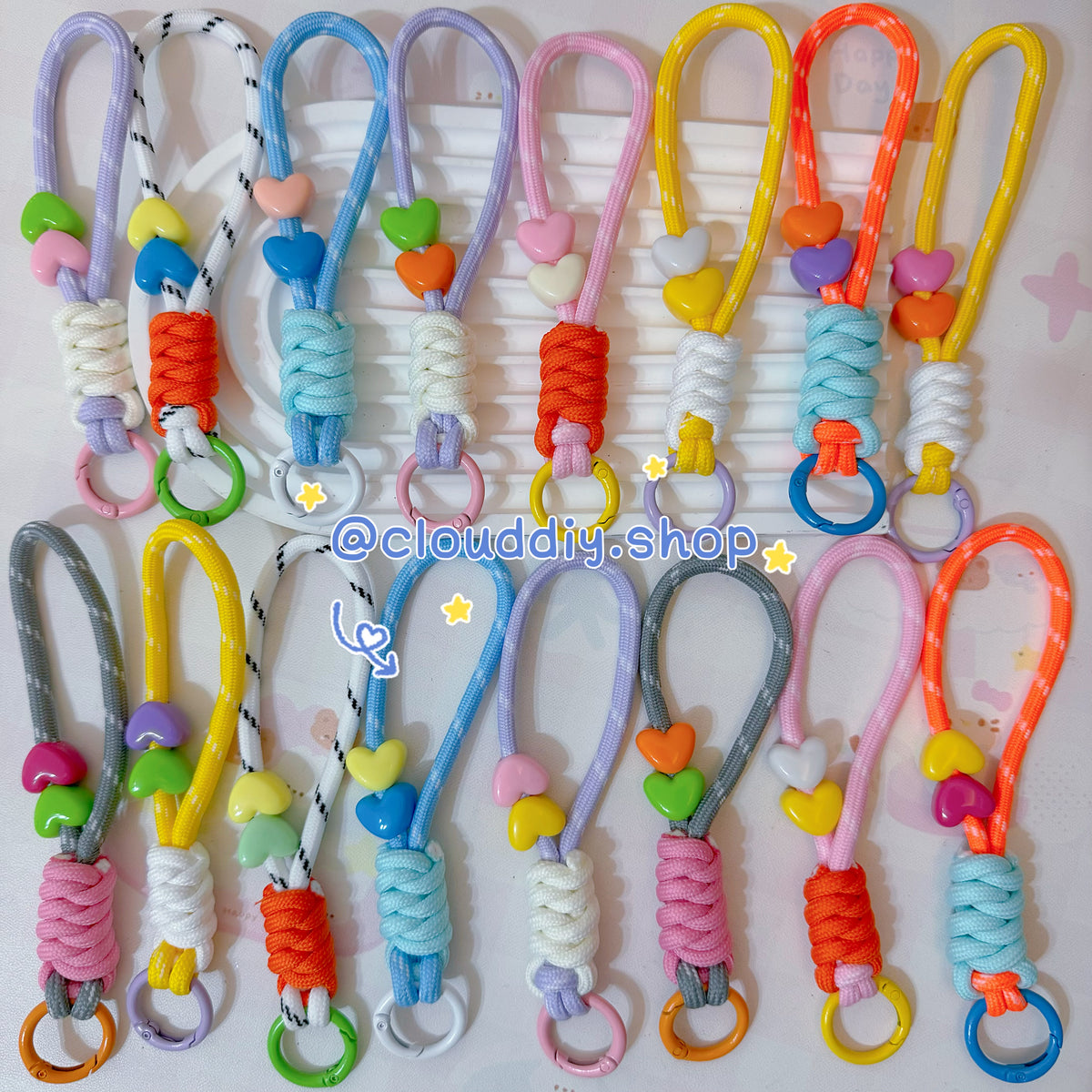 Little Keychain Rope Handmade keychain Rope – CloudDIY