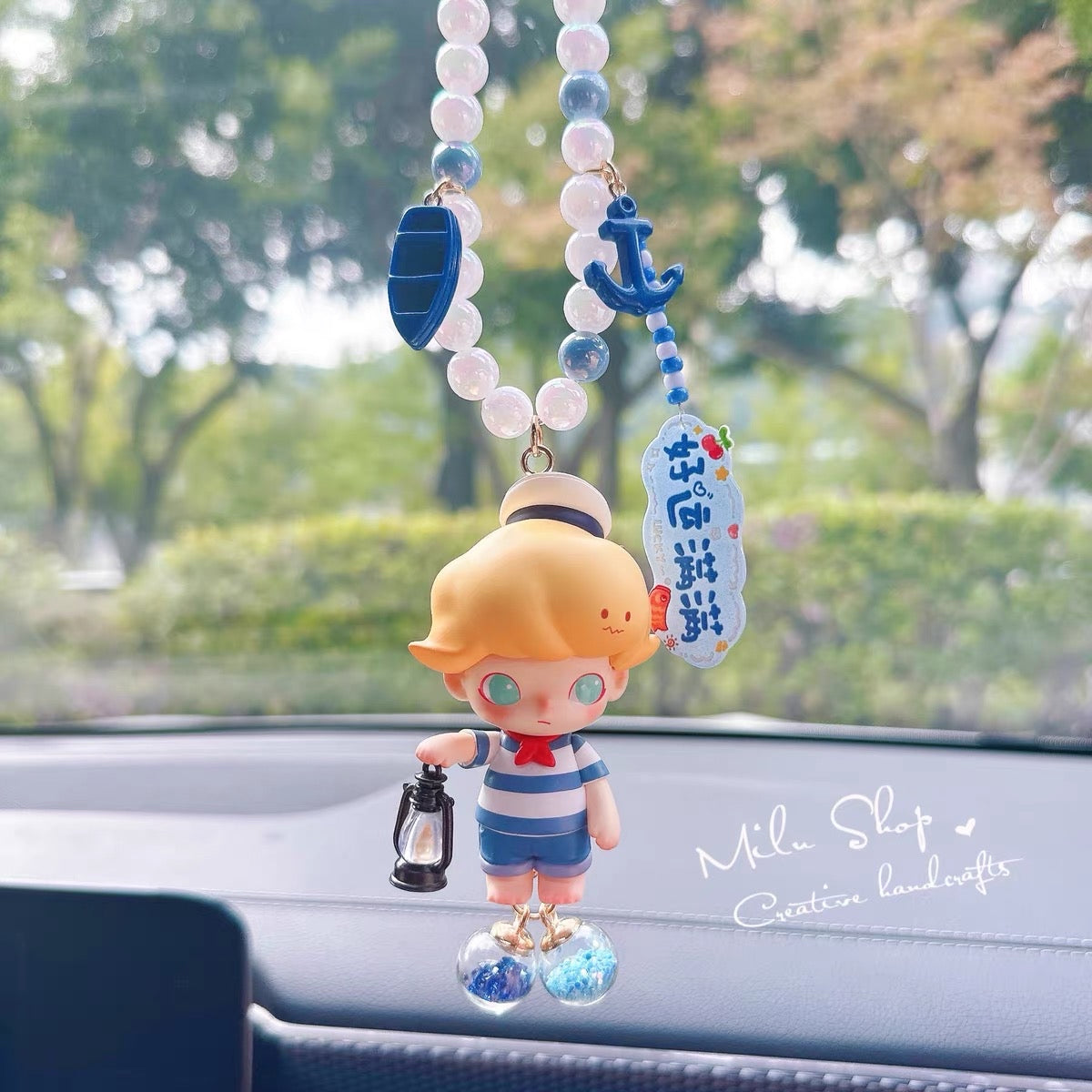 Dimoo Series Hand-Made Car Pendant – CloudDIY