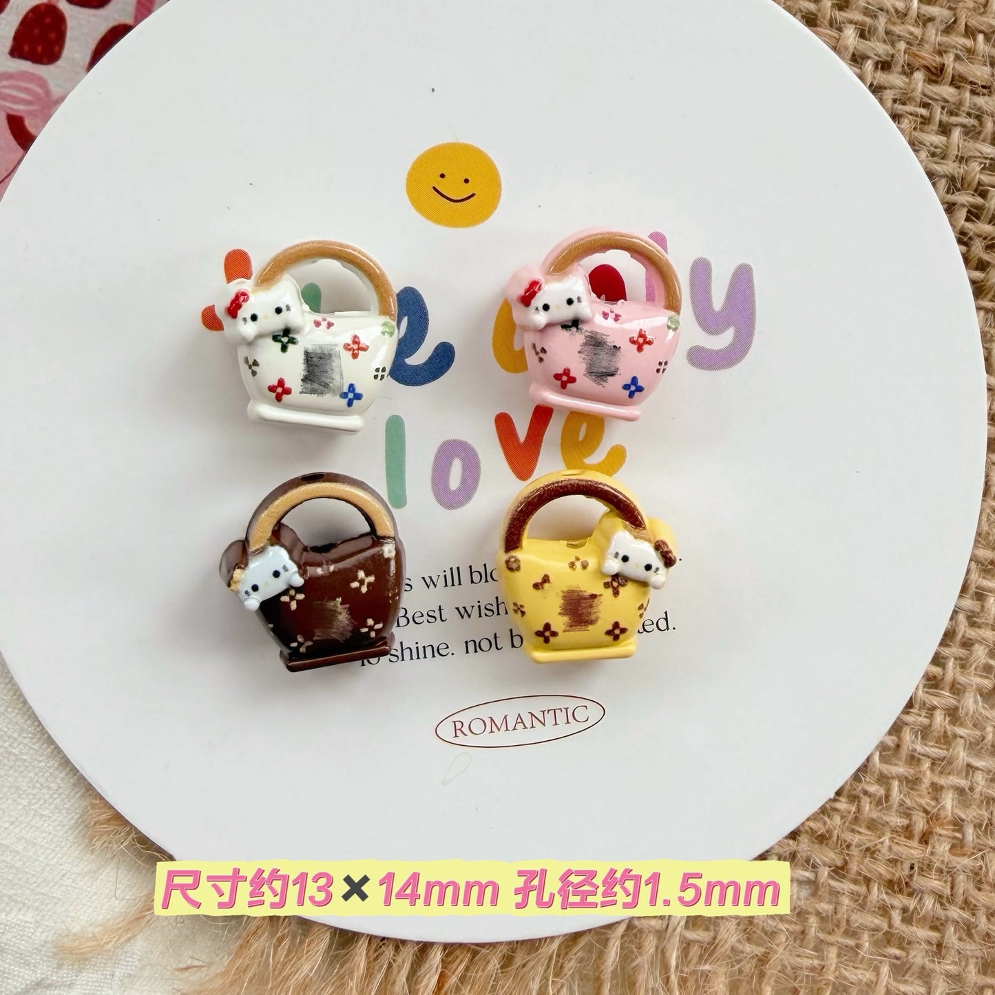 Cute Girl Alloy Beads