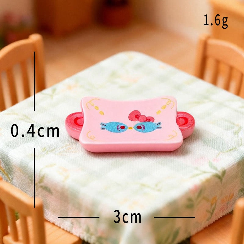Cute Mini Tableware Charms