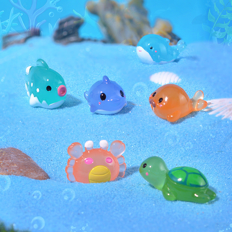 Glow-In-The-Dark Sea Animal Charm