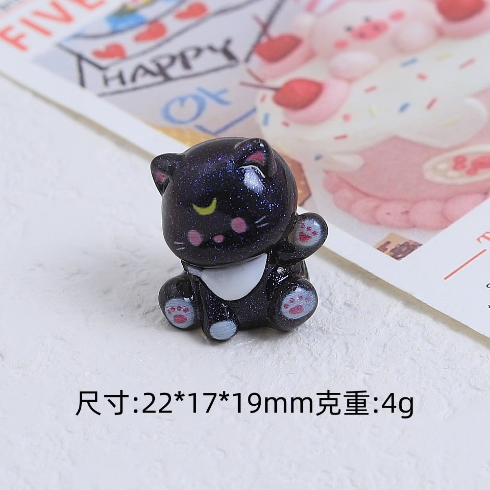 Creative stereo cartoon luminous Miffy rabbit handmade DIY accessories ...