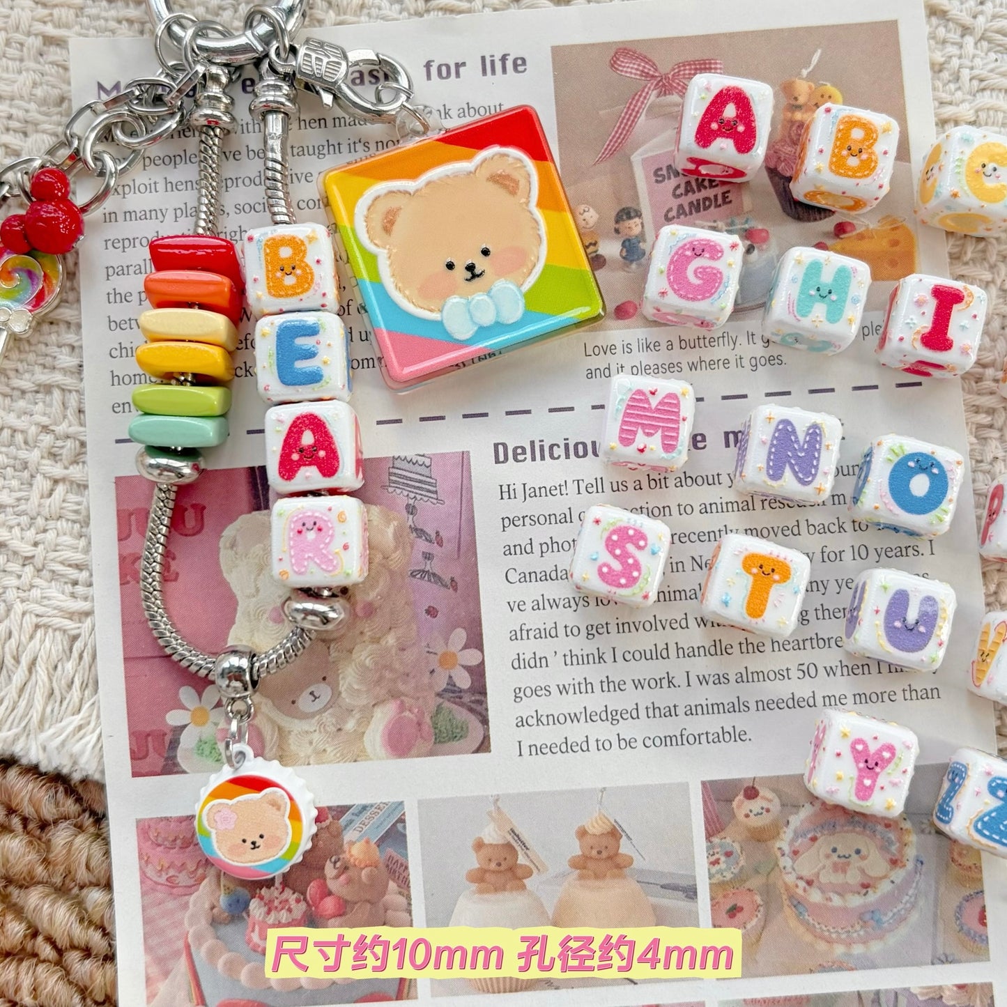 Letter Beads
