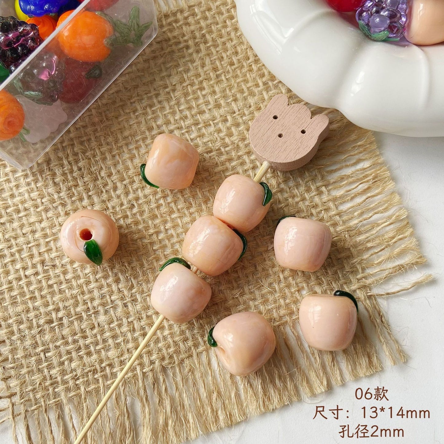 Fruit‑Shaped Beads