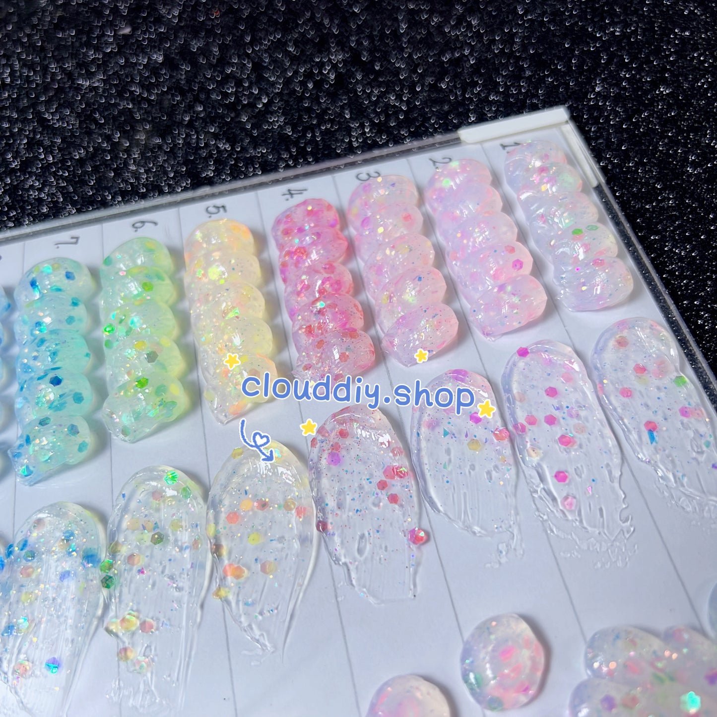 Crystal Glitter Cream Glue