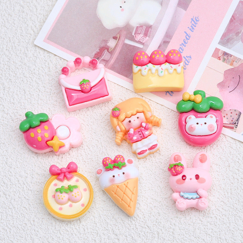 Strawberry Land Charm