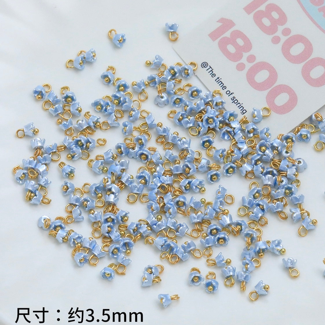 Flower-Shaped Beads