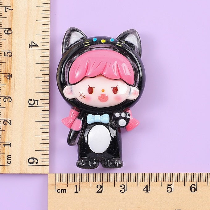 Large Glow-In-The-Dark Girl Charm