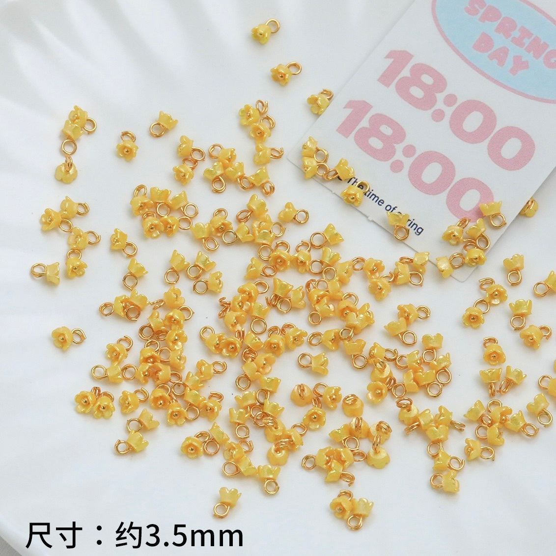Flower-Shaped Beads