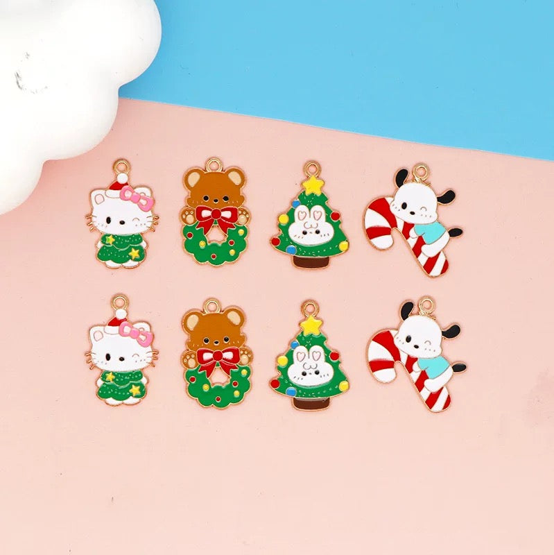 Sanrio Christmas Alloy Charm