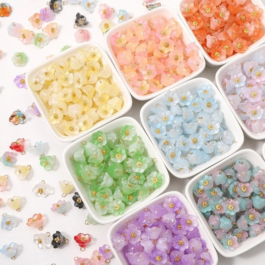 Flower-Shaped Beads