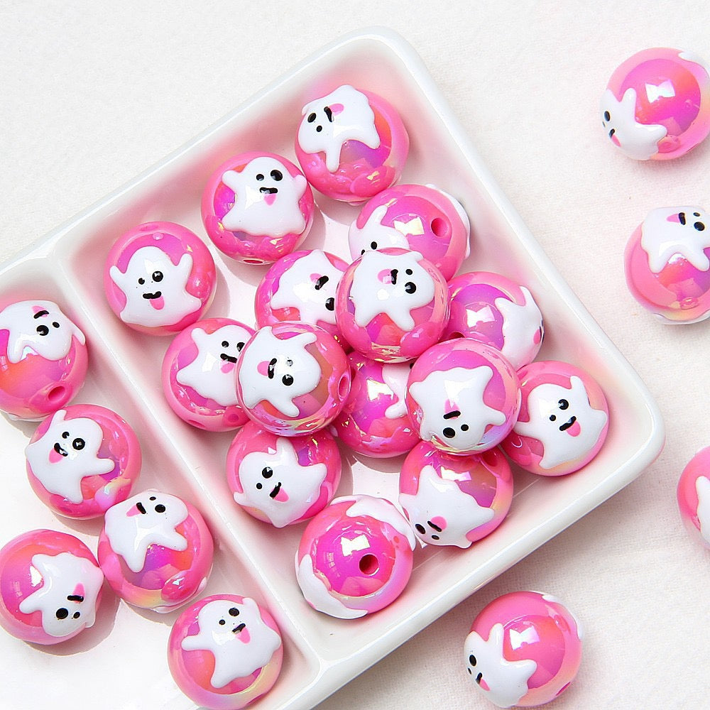 Halloween Hand-painted Beads