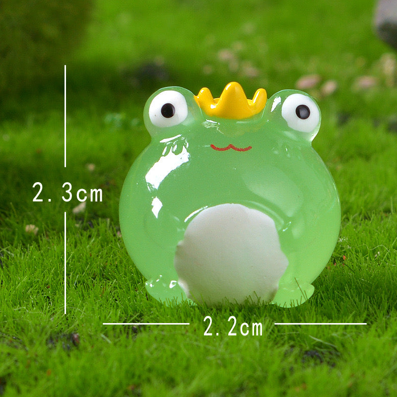 Glow-In-The-Dark Frog Charm