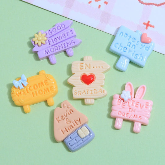 Cute Road Sign Charm