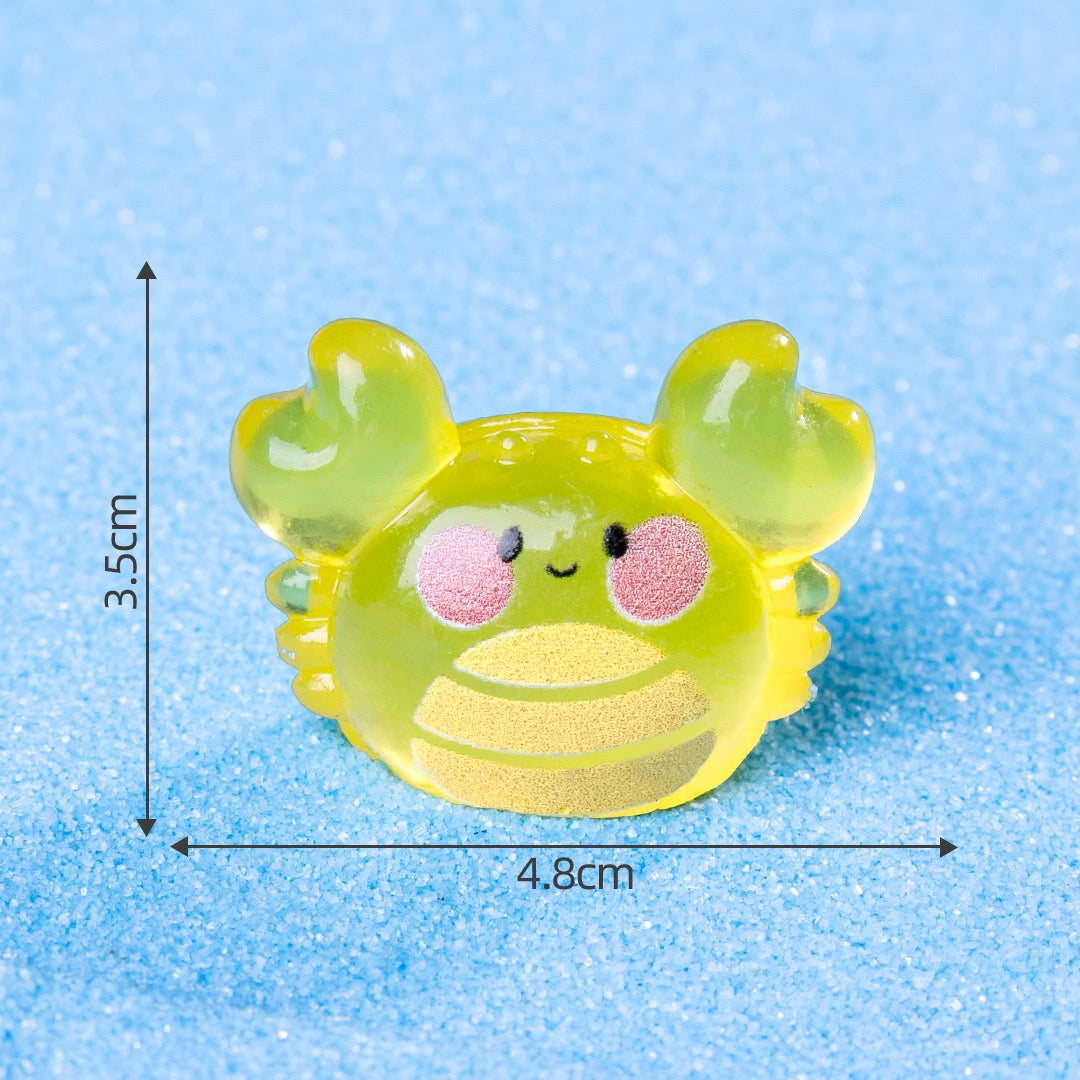 Luminous Crab Charms