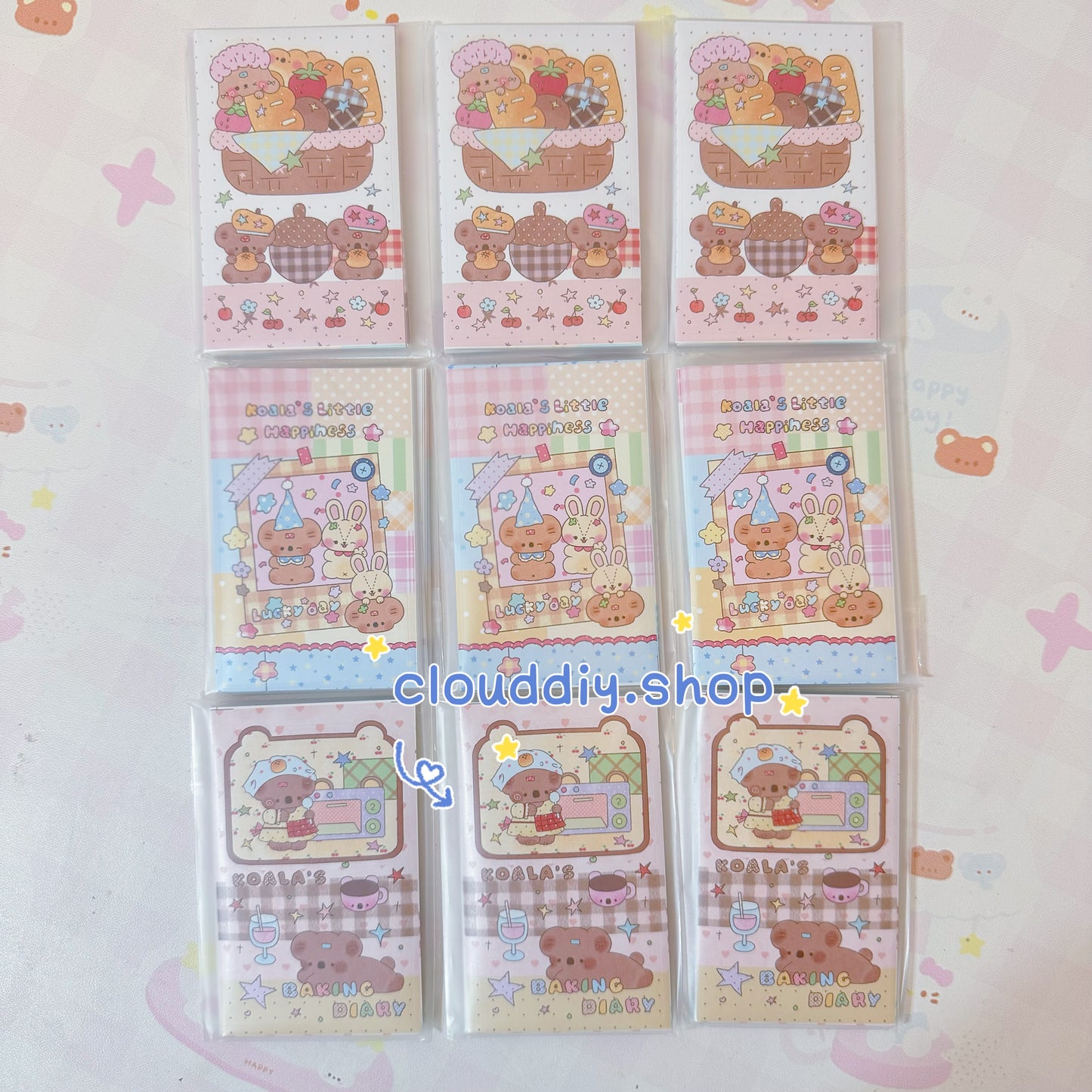 Cute Packaging Stickerss