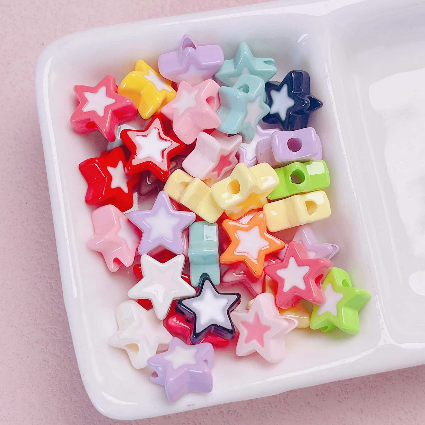 Acrylic Star String Beads