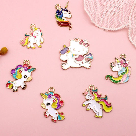 Unicorn Alloy Charm