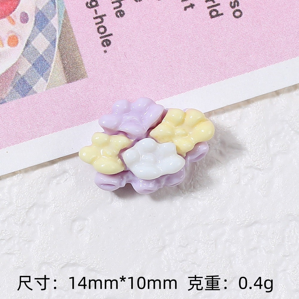 Miniature Flowers Charm