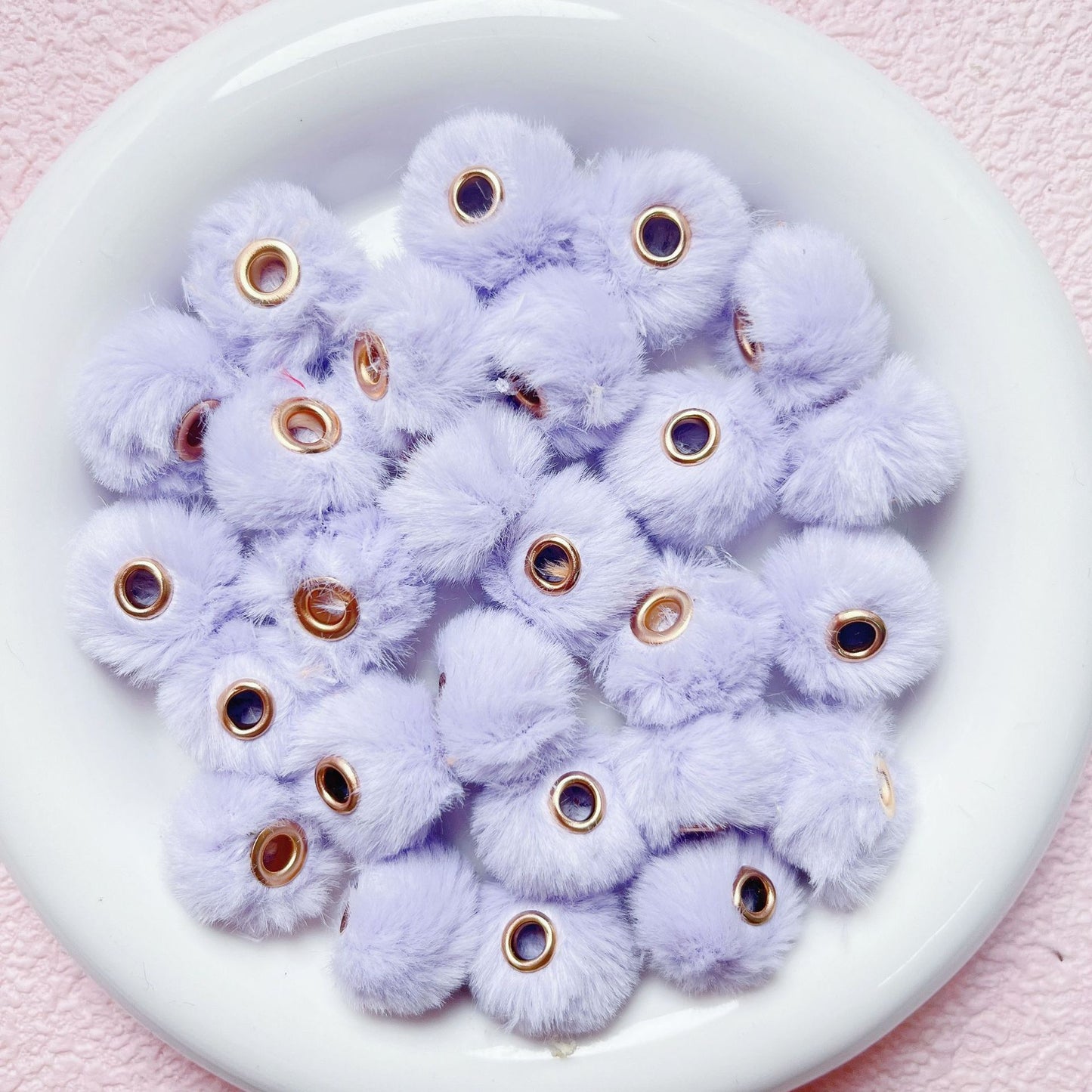 Fuzzy Soft Ball Beads