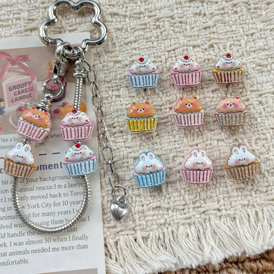 Alloy Cake Beads
