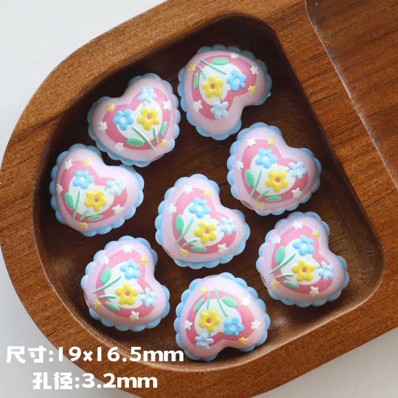 Heart Beads