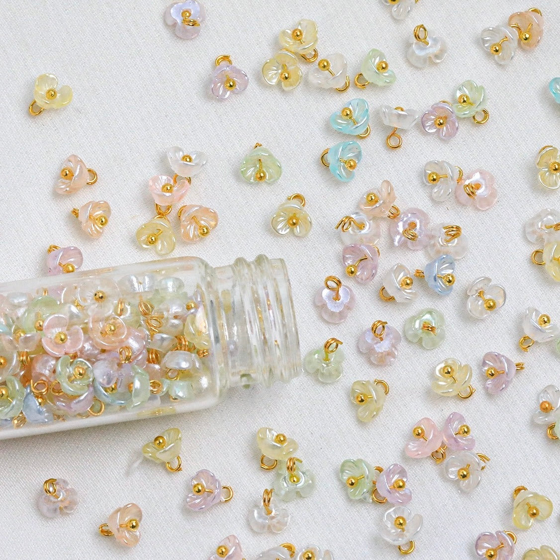 Flower-Shaped Beads