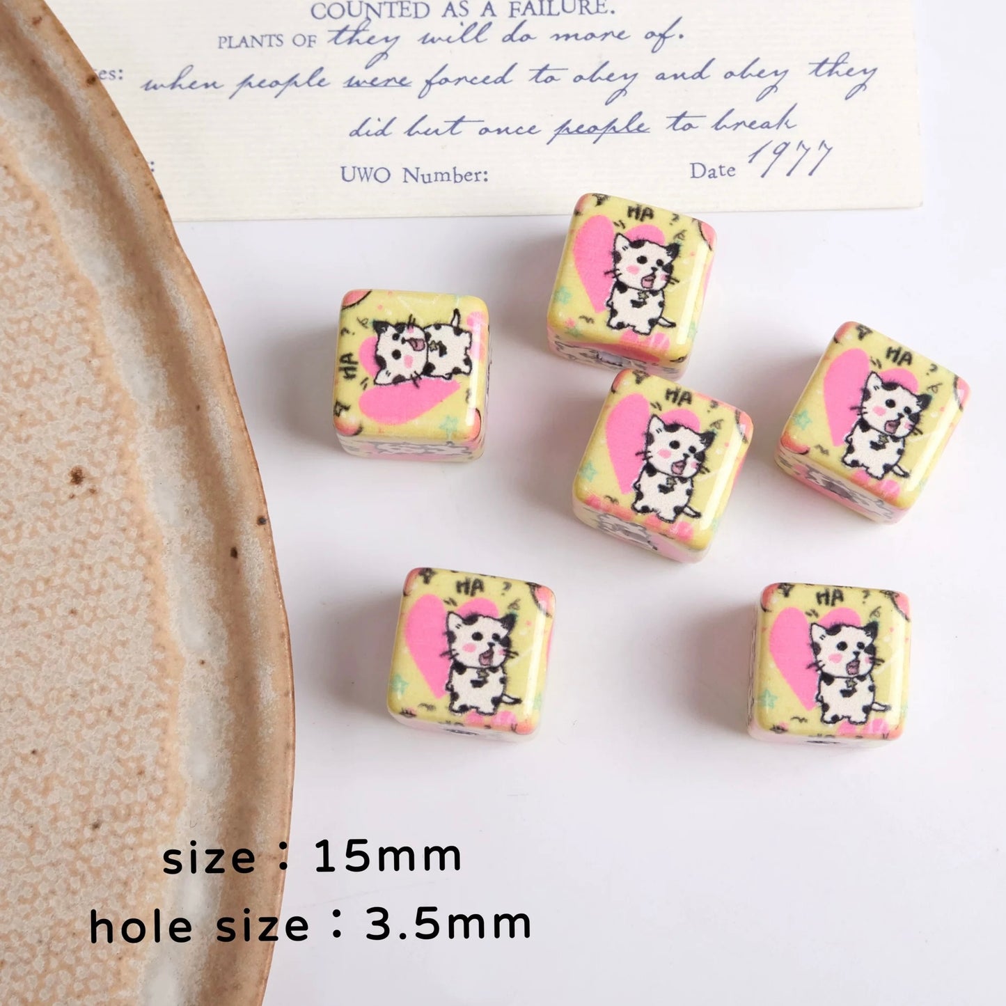 Little Cat Bead Stringing Project