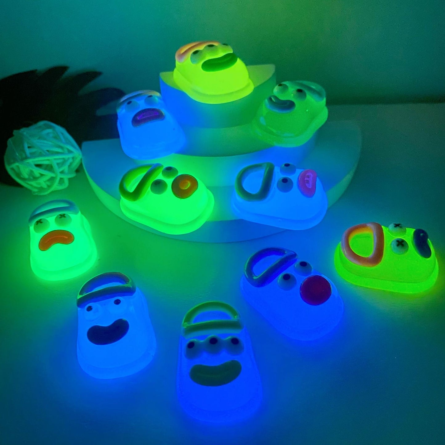 Glow-In-The-Dark Shoes Charm