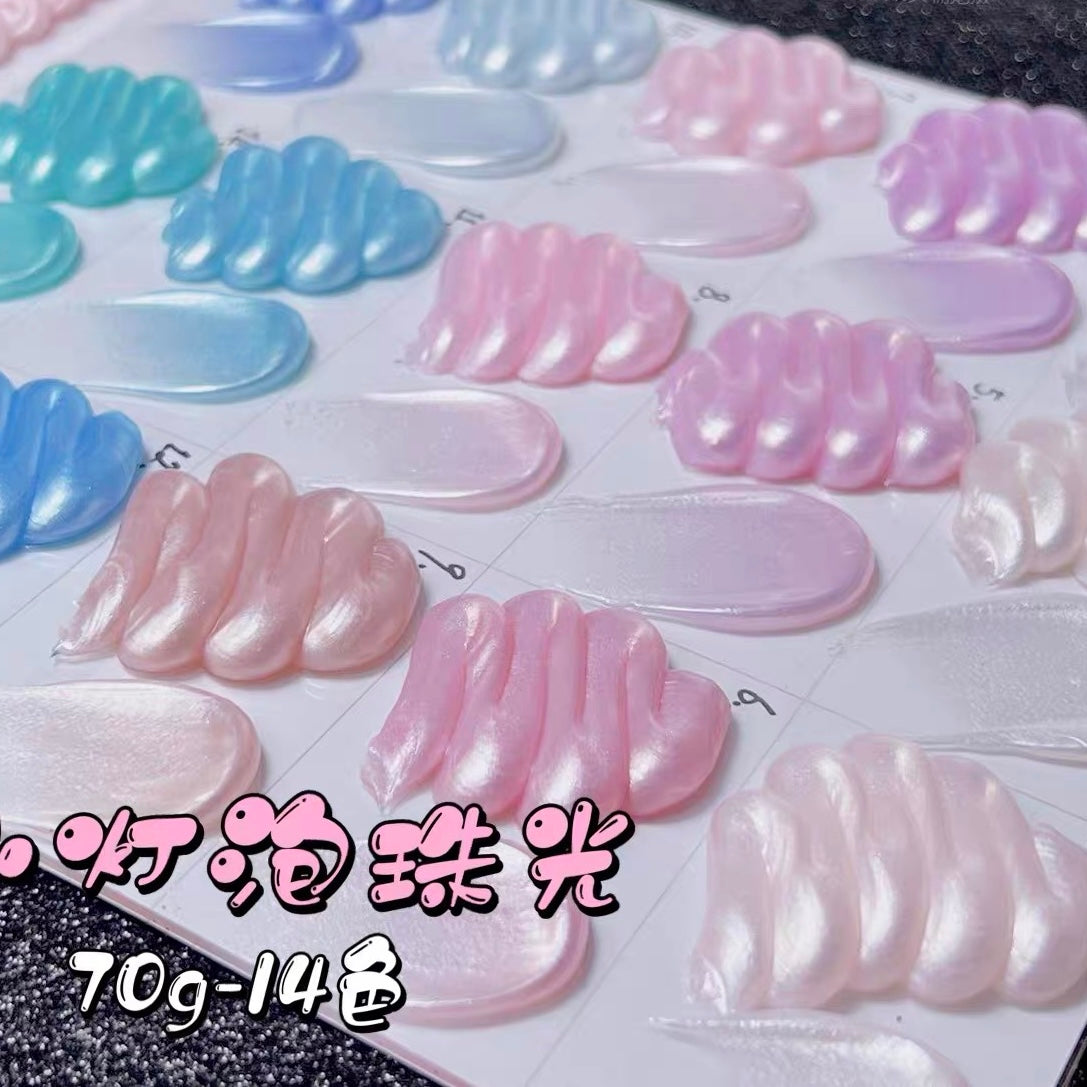 Pearl Glitter Cream Glue