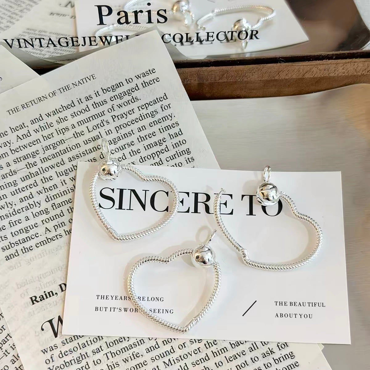 Heart Ring Snake Chain
