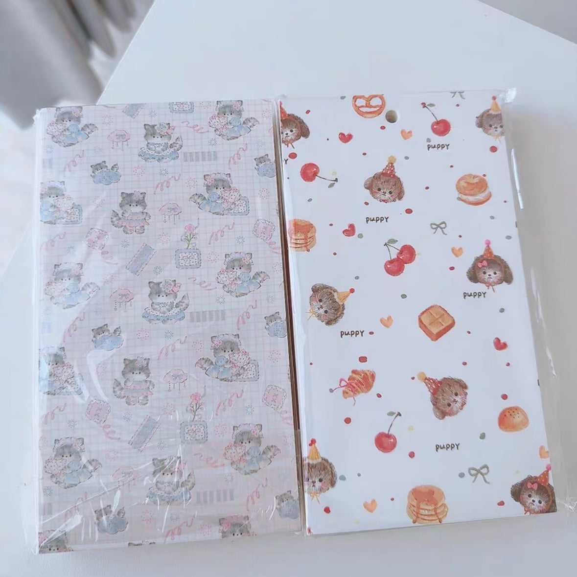 {Sync with video} Packaging Card Paper