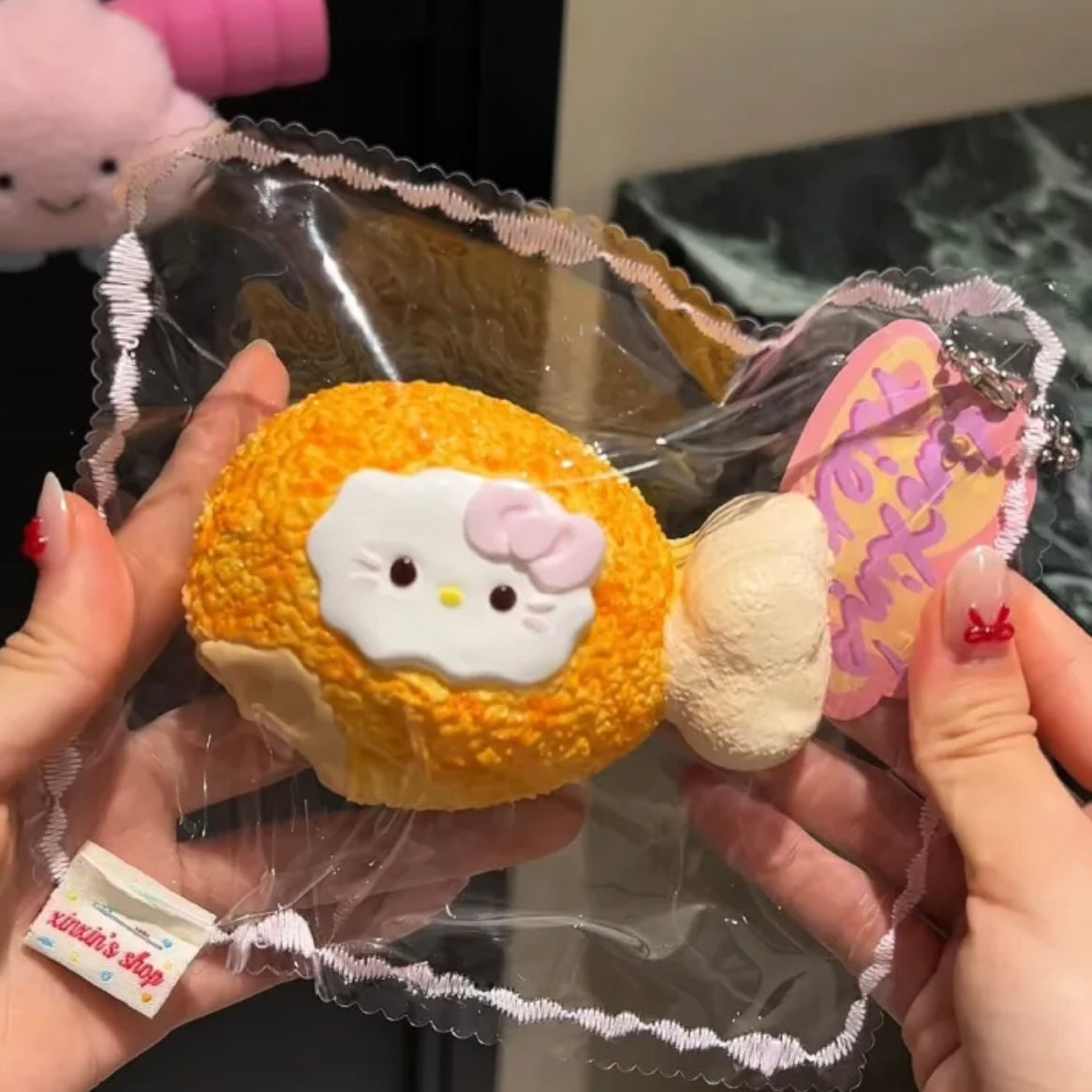 Hello Kitty Taba Squishy Toy