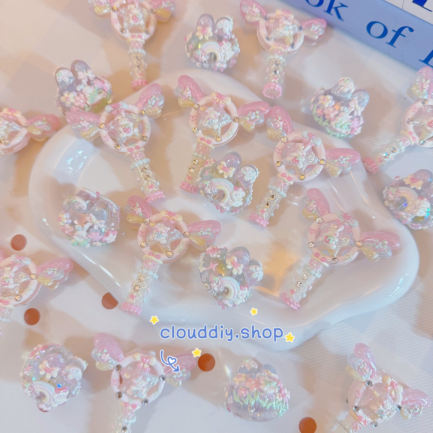 Irregular‑Shaped Hand‑Painted Macaron Beads