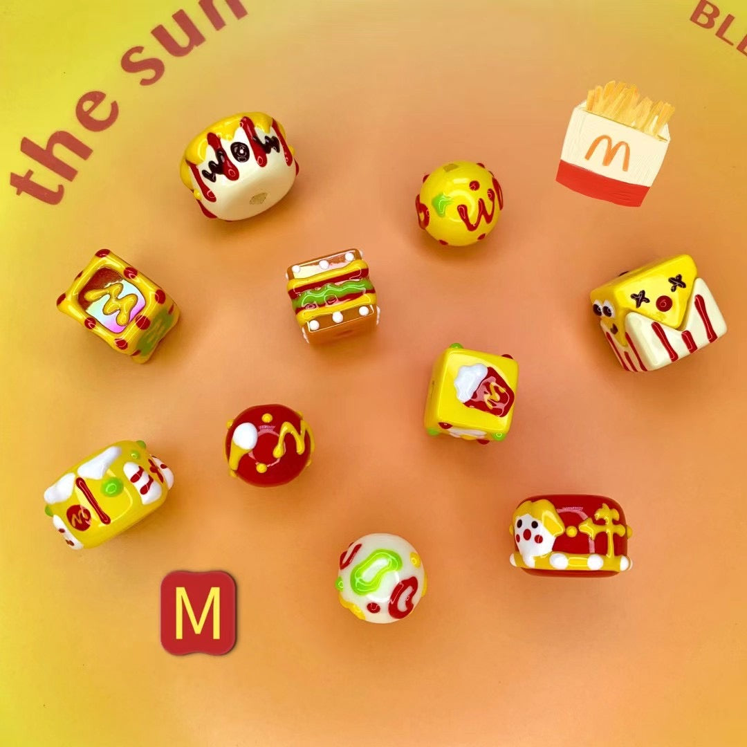 McDonald's Series Of Hand-Painted Beads