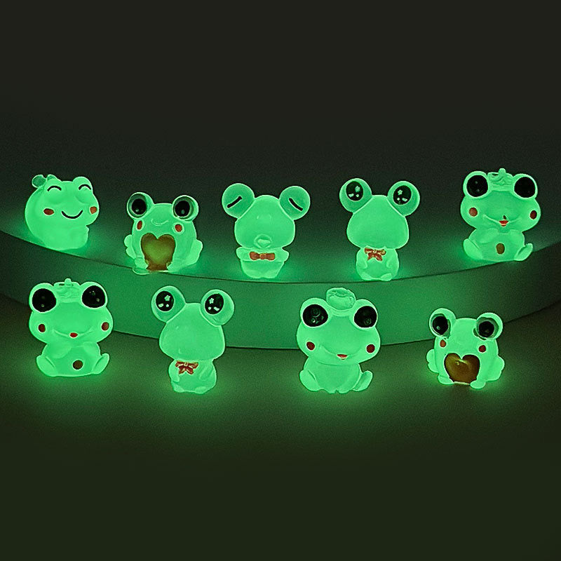 Glow-In-The-Dark Frog Charm