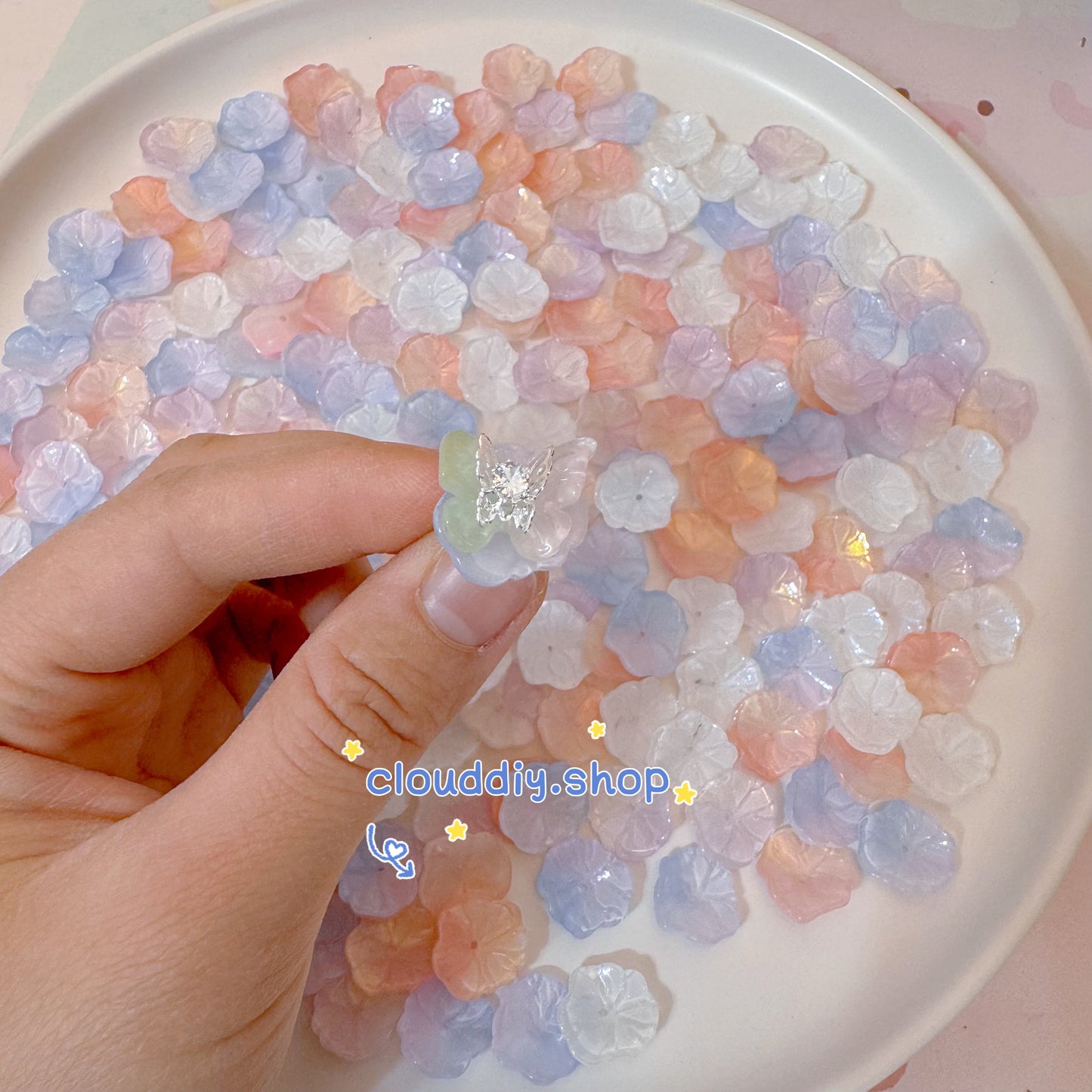 Lotus Leaf Beaded String